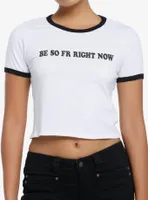 Be So FR Girls Ringer Baby T-Shirt
