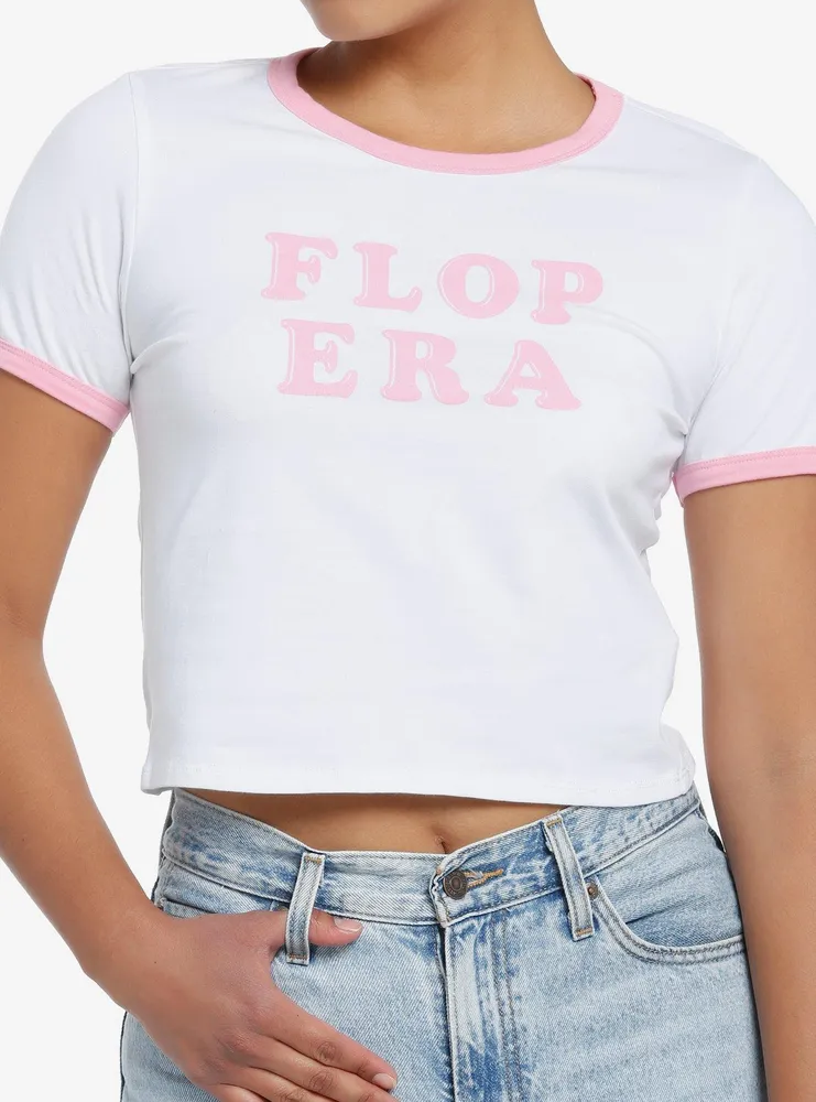 Flop Era Girls Ringer Baby T-Shirt