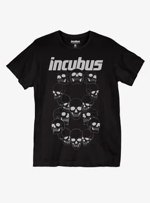 Incubus 8 Skulls T-Shirt