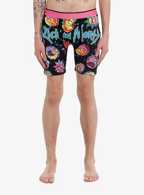 Rick And Morty Heads Boxer Briefs