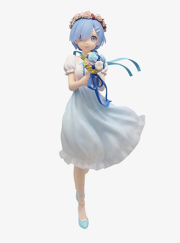 FuRyu Re:Zero Starting Life in Another World Trio-Try-iT Rem Figure (Bridesmaid Ver.)