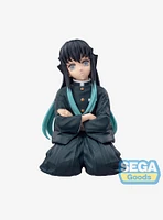 Sega Demon Slayer: Kimetsu no Yaiba Premium Perching Muichiro Tokito (Swordsmith Village Arc) Figure