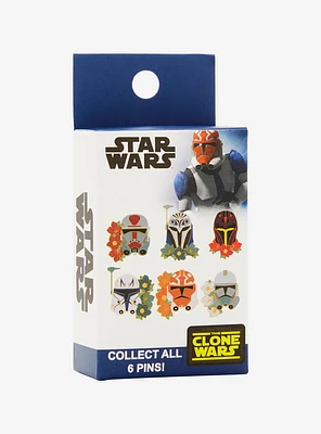 Star Wars: The Clone Wars Helmets Blind Box Enamel Pin