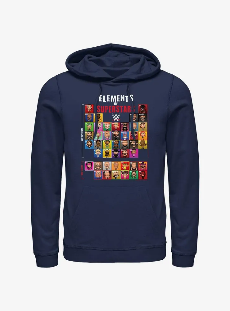 WWE Elements Of Superstars Full Hoodie