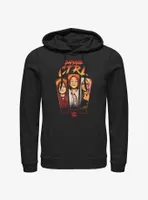 WWE Damage CTRL Panels Hoodie