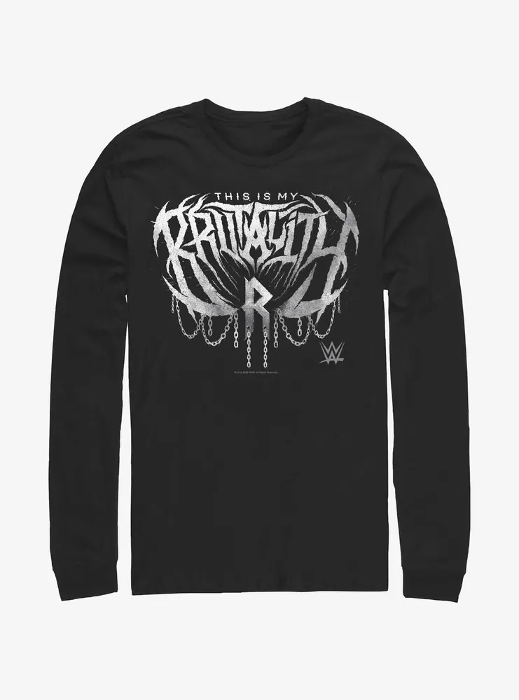 WWE Rhea Ripley This Is My Brutality Long-Sleeve T-Shirt