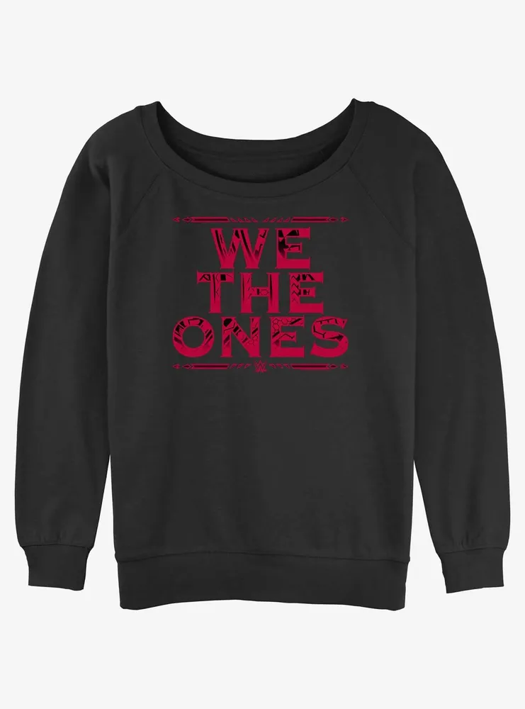 WWE We The Ones Bloodline Womens Slouchy Sweatshirt