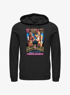 WWE Wrestlemania VI Ultimate Warrior Vs Hulk Hogan Hoodie