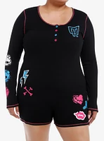 Monster High Icons Long-Sleeve Romper Plus