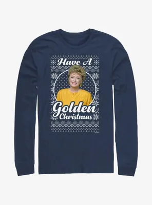 The Golden Girls Blanche Ugly Christmas Long-Sleeve T-Shirt