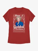 The Golden Girls Rose Ugly Christmas Womens T-Shirt