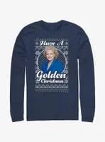 The Golden Girls Rose Ugly Christmas Long-Sleeve T-Shirt