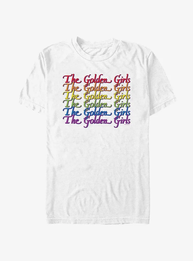 The Golden Girls Rainbow Logo T-Shirt