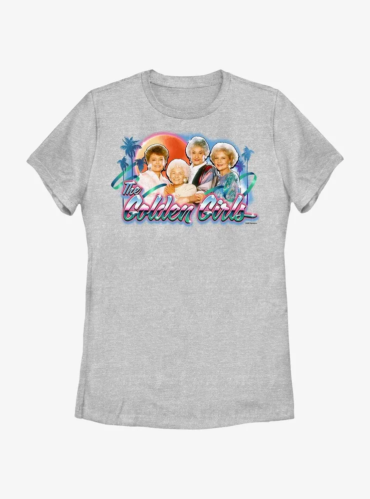 The Golden Girls Retro Wave Gals Womens T-Shirt