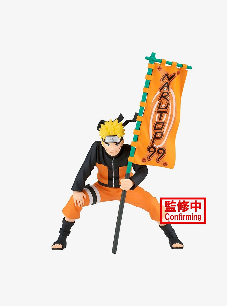 Banpresto Naruto Shippuden Narutop99 Naruto Uzumaki Figure