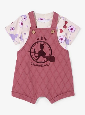 Studio Ghibli Kiki's Delivery Service Quilted Infant Overall Set — BoxLunch Exclusive