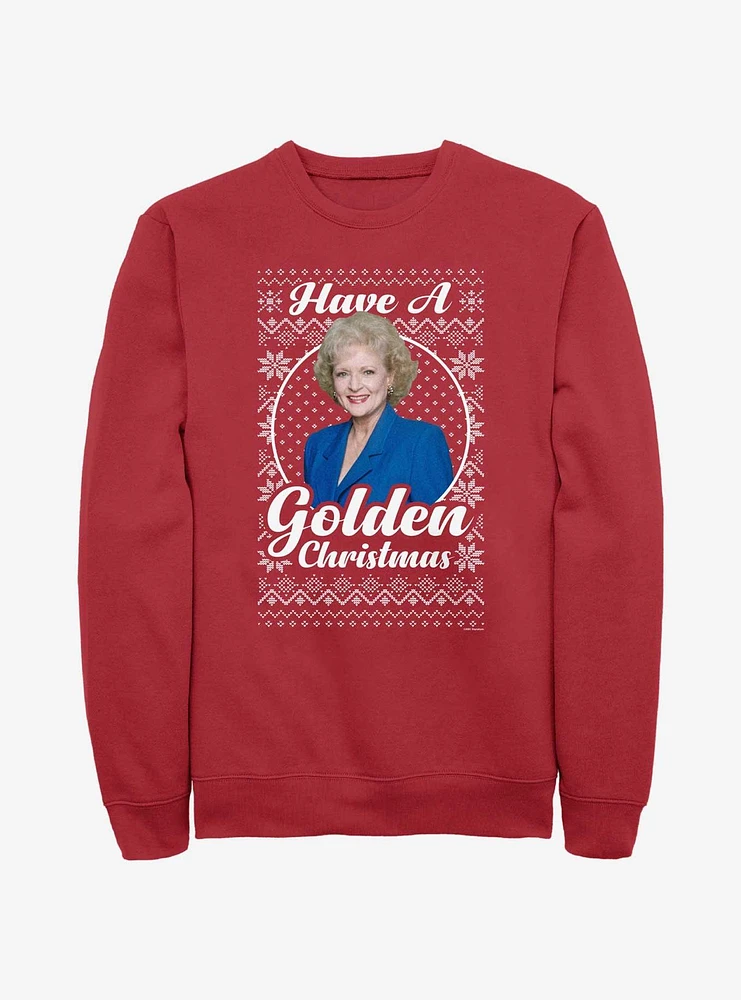 The Golden Girls Rose Ugly Christmas Sweatshirt