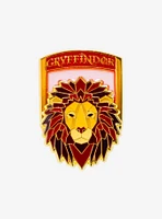 Loungefly Harry Potter Gryffindor Stained Glass Enamel Pin — BoxLunch Exclusive