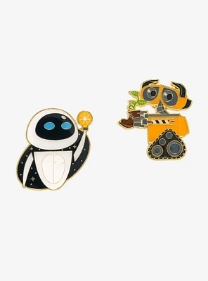 Loungefly Disney Pixar WALL-E and EVE Enamel Pin Set — BoxLunch Exclusive