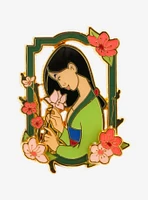 Loungefly Disney Mulan Cherry Blossom Frame Enamel Pin — BoxLunch Exclusive