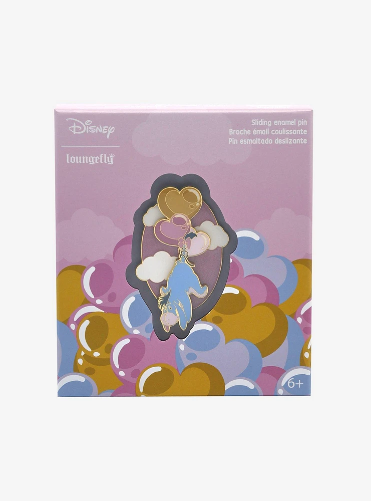 Loungefly Disney Winnie the Pooh Eeyore Balloons Limited Edition Enamel Pin — BoxLunch Exclusive