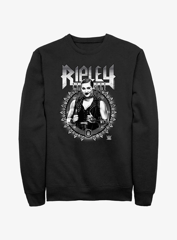 WWE Ripley Metal Portrait Sweatshirt