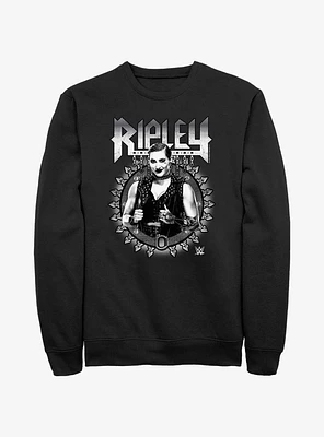 WWE Ripley Metal Portrait Sweatshirt