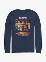 WWE Elements Of Superstars Full Long-Sleeve T-Shirt