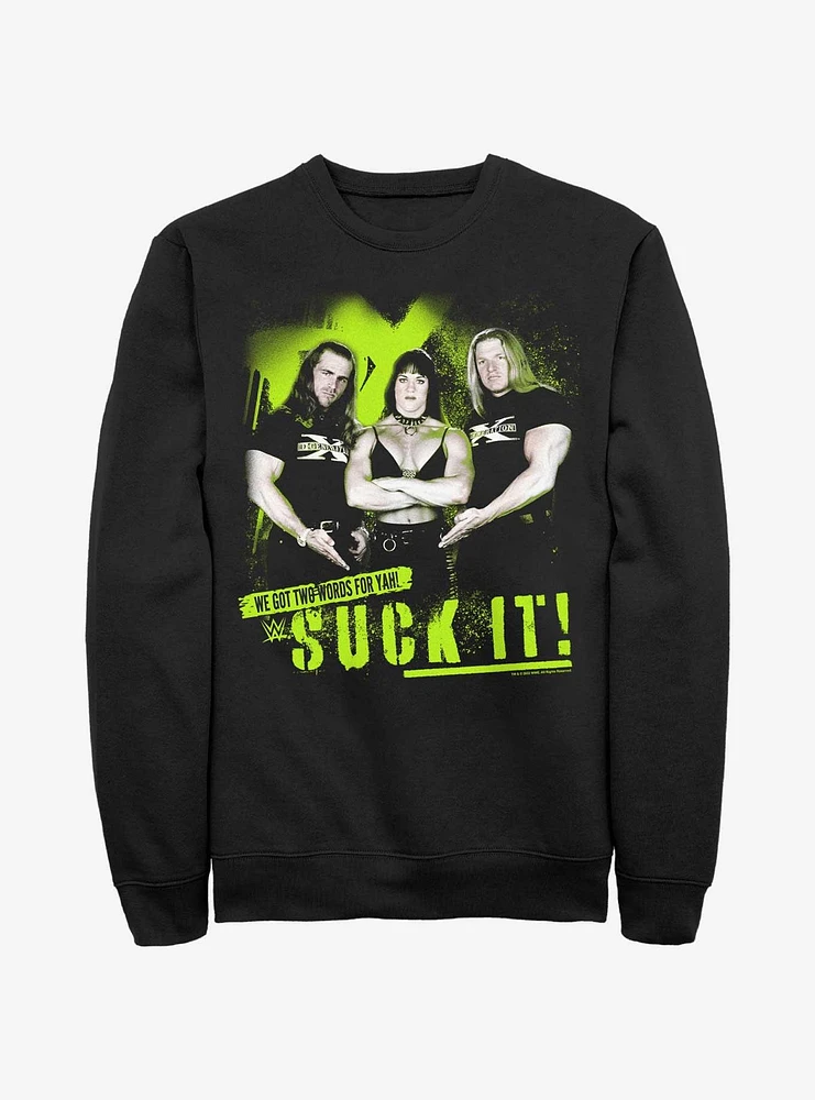 WWE DX Two Words For Yah Sweatshirt