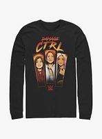 WWE Damage CTRL Panels Long-Sleeve T-Shirt