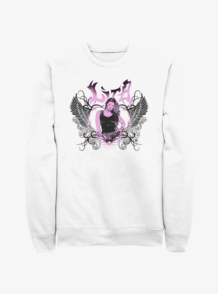 WWE Lita Gothic Y2K Style Sweatshirt