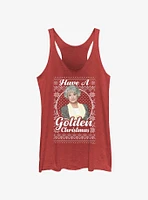 The Golden Girls Dorothy Ugly Christmas Tank