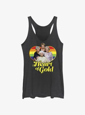 The Golden Girls Heart Of Gold Pride Womens Tank Top