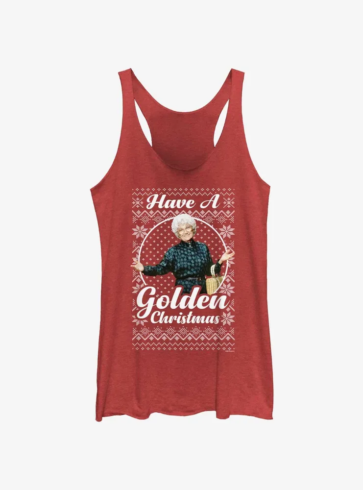 The Golden Girls Sophia Ugly Christmas Womens Tank Top