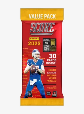 Panini 2023 Score NFL Trading Card Value Pack