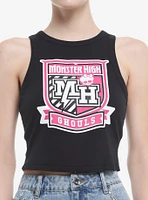 Monster High Ghouls Crest Girls Crop Tank Top