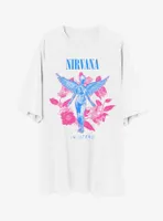 Nirvana Utero Boyfriend Fit Girls T-Shirt