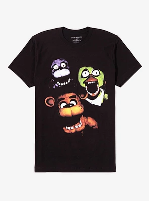 Five Nights At Freddy's Heads T-Shirt