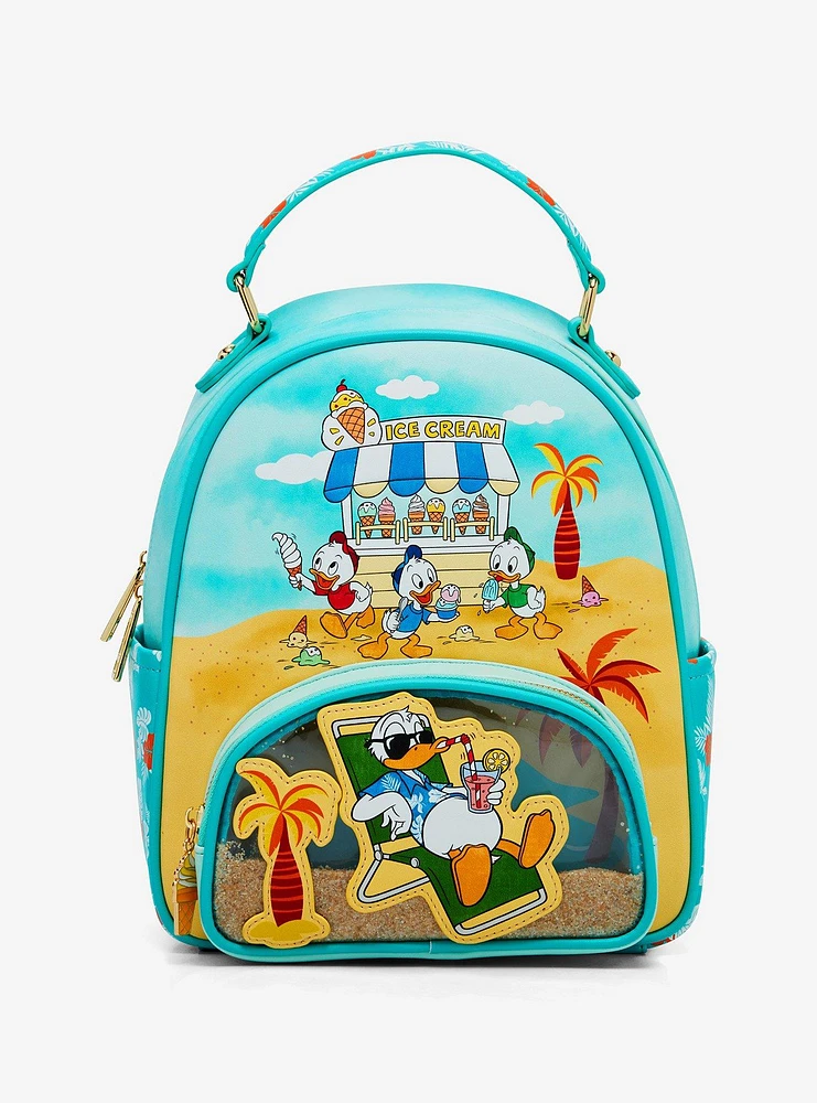 Disney Donald Duck 90th Anniversary Beach Mini Backpack — BoxLunch Exclusive