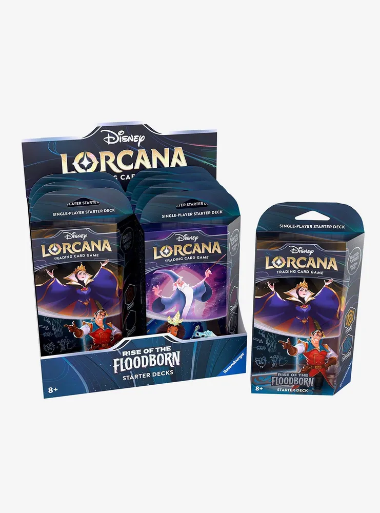 Hot Topic Disney Lorcana: Rise Of The Floodborn Trading Card Game Blind Box  Starter Deck
