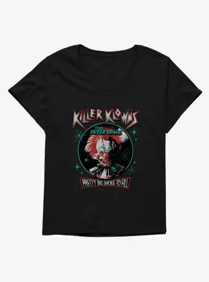 Killer Klowns From Outer Space Pretty Big Shoes To Fill Womens T-Shirt Plus