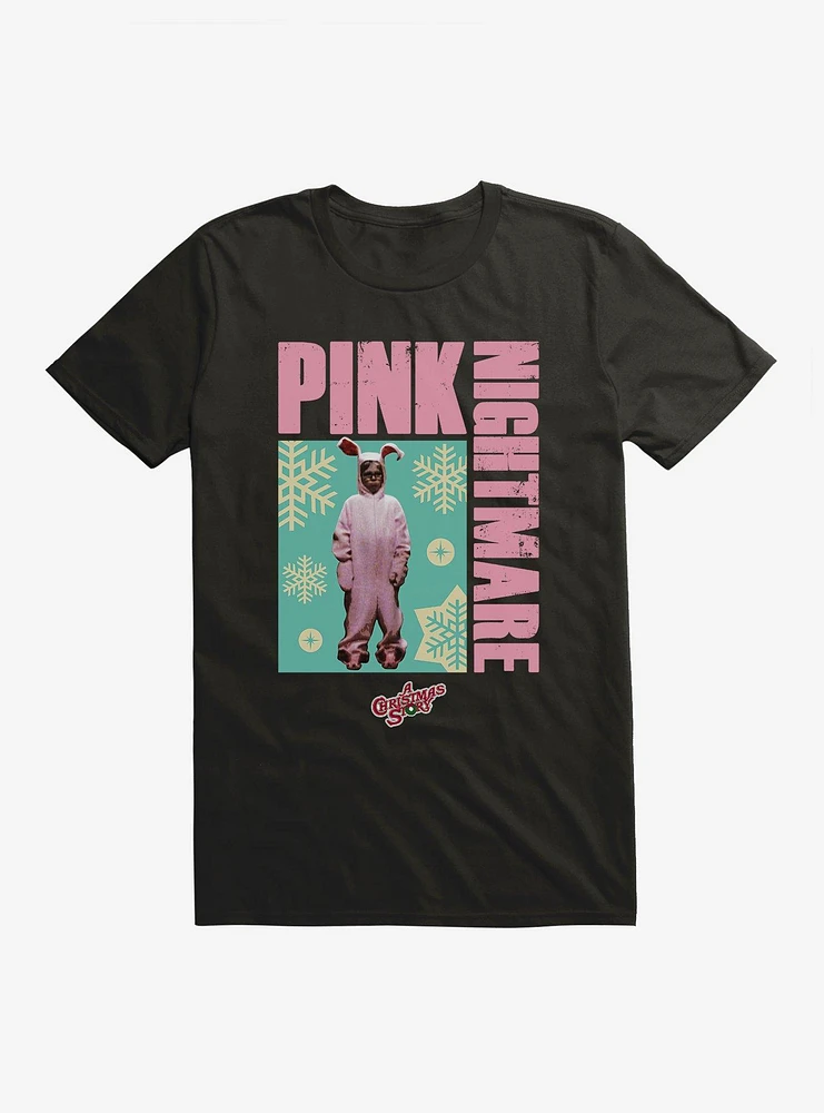 A Christmas Story Pink Nightmare T-Shirt