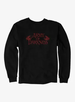 Army Of Darkness Blood Logo Sweatshirt