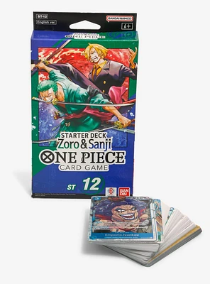 Bandai One Piece Card Game Zoro & Sanji Starter Deck