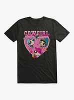 Powerpuff Cowgirl Cuties Rope Heart T-Shirt