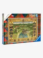 Harry Potter Hogwarts Map Puzzle