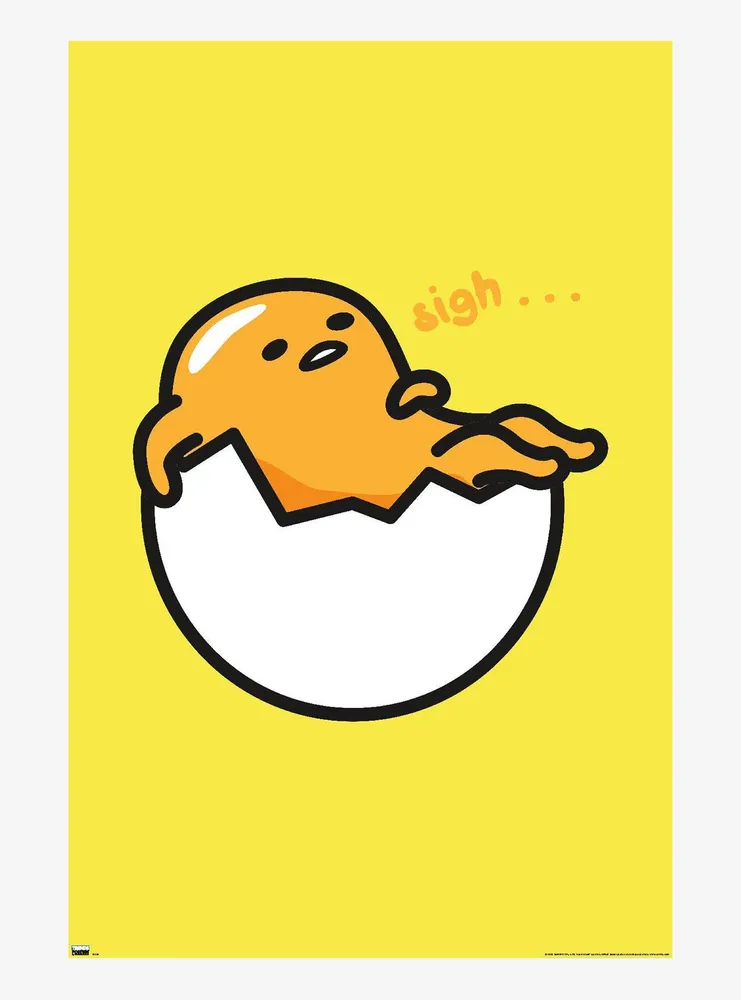 Gudetama Sigh Poster