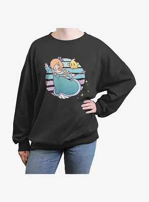 Nintendo Rosalina Girls Oversized Sweatshirt