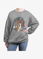 Disney The AristoCats Everybody Wants To Be A Cat Girls Oversized Sweatshirt