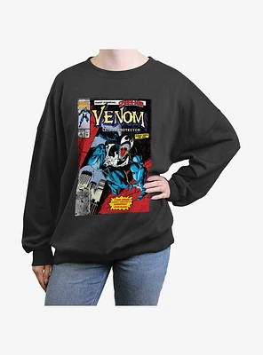 Marvel Venom Venomies Girls Oversized Sweatshirt